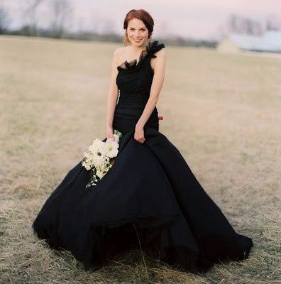 En el vestido de novia