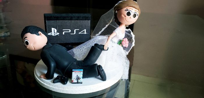 a 11 dias!! Cake topper listo 🥰 - 4