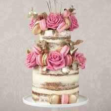 pink wedding cake 7