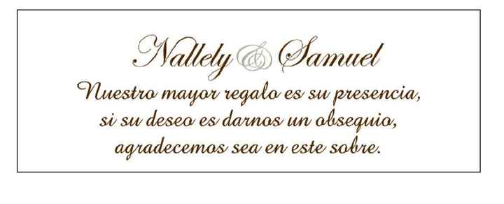 ¿cómo pedir que el regalo de bodas sea dinero? - 1