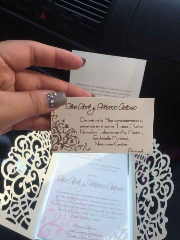 Invitaciones d.f santo domingo - 2