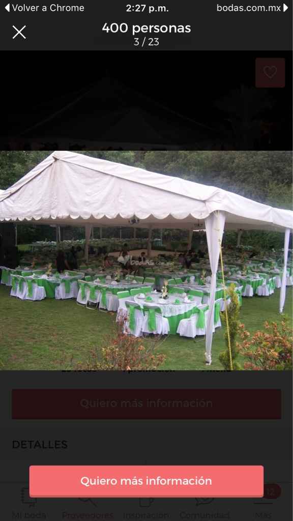 A menos de 2 meses cambio de recepción y de iglesia - 2