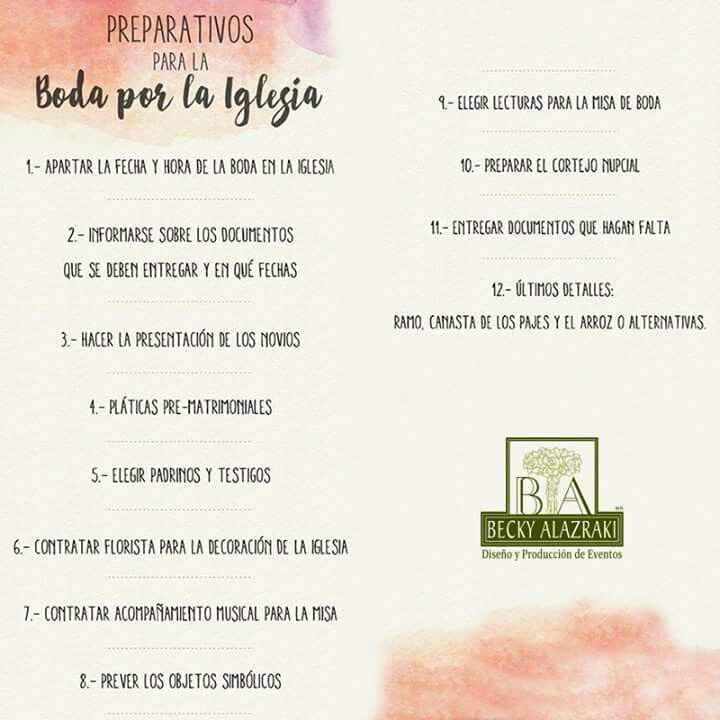  Tips importantes para empezar a organizar una boda - 5