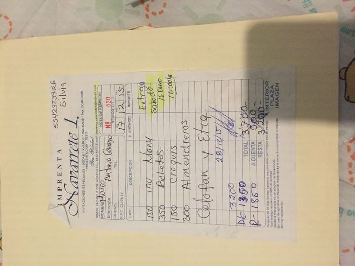 Invitaciones d.f santo domingo - 7