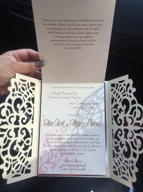 Mis invitaciones - 1