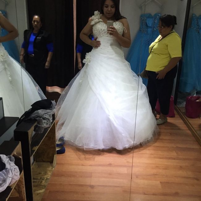 Presupuesto para el vestido de novia - 1