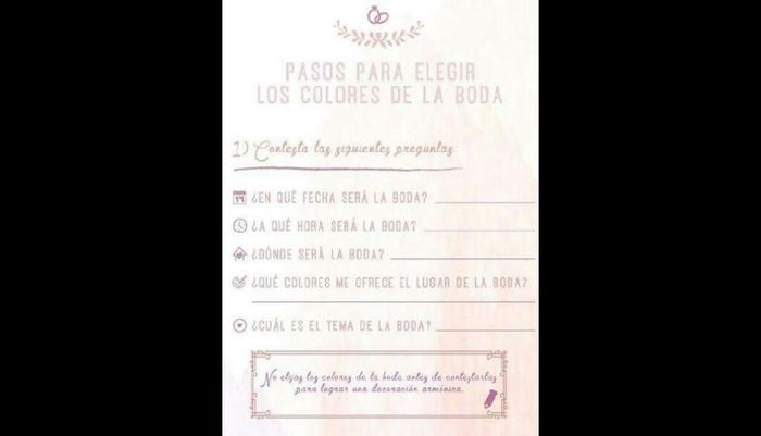  Tips importantes para empezar a organizar una boda - 3