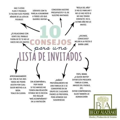  Tips importantes para empezar a organizar una boda - 7