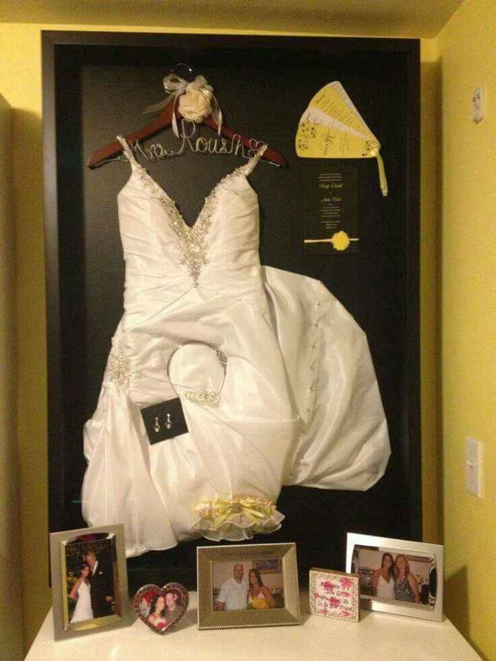 Ideas para guardar el vestido de bodas. - 4