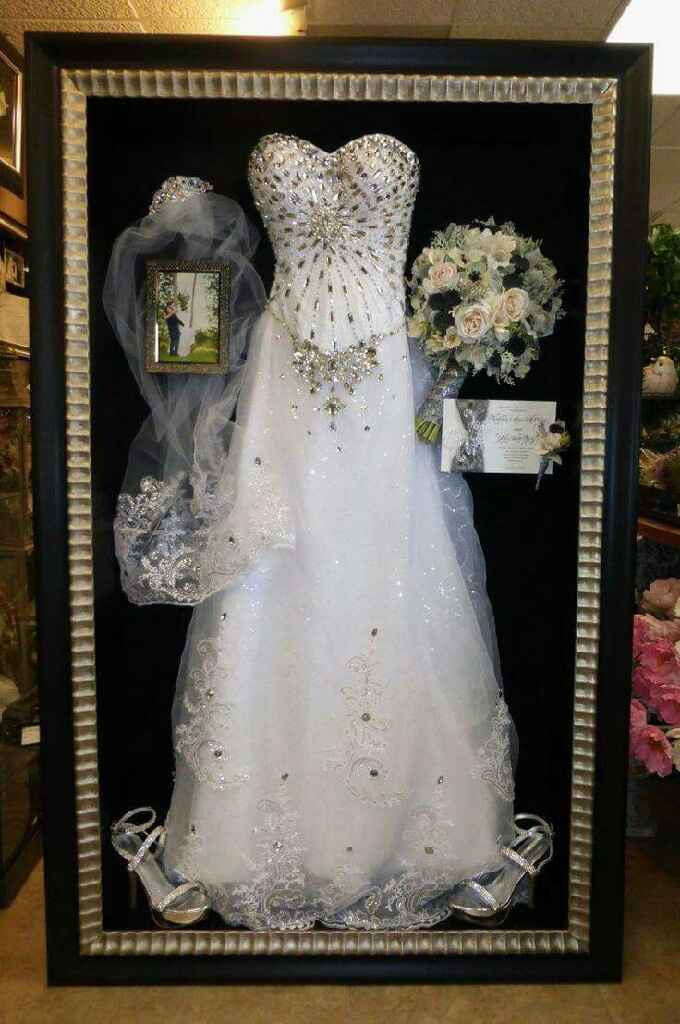 Ideas para guardar el vestido de bodas. - 6