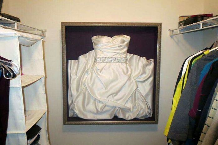 Ideas para guardar el vestido de bodas. - 1