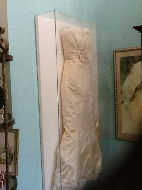 Ideas para guardar el vestido de bodas. - 3