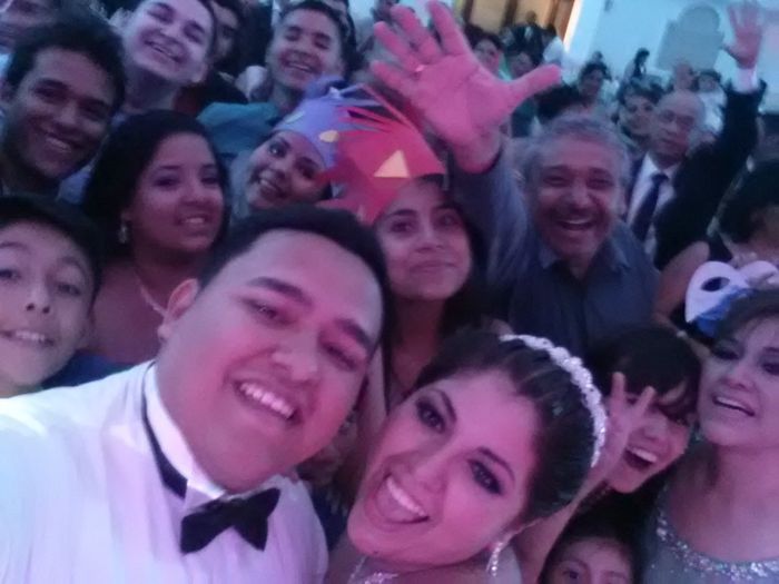 Selfie en la boda