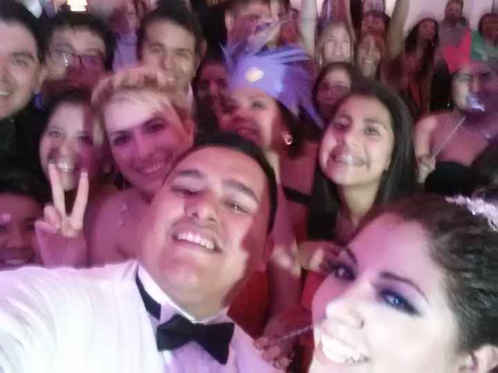 Selfie en la boda
