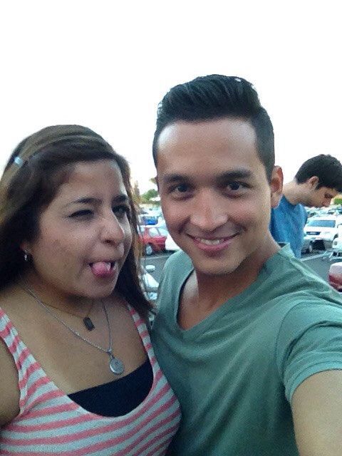 Nuestra primer foto!!! en abril del 2015