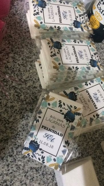 Empacando pañuelos!!! - 2