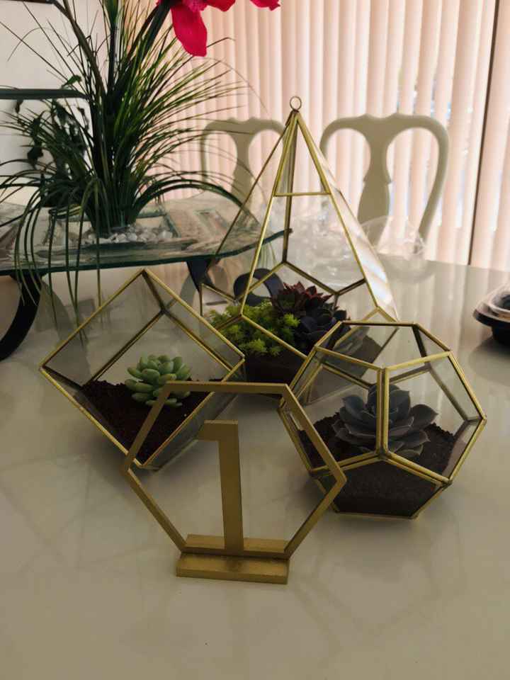 Centros de Mesa, Pinterest vs Realidad. Como nos quedaron? - 2