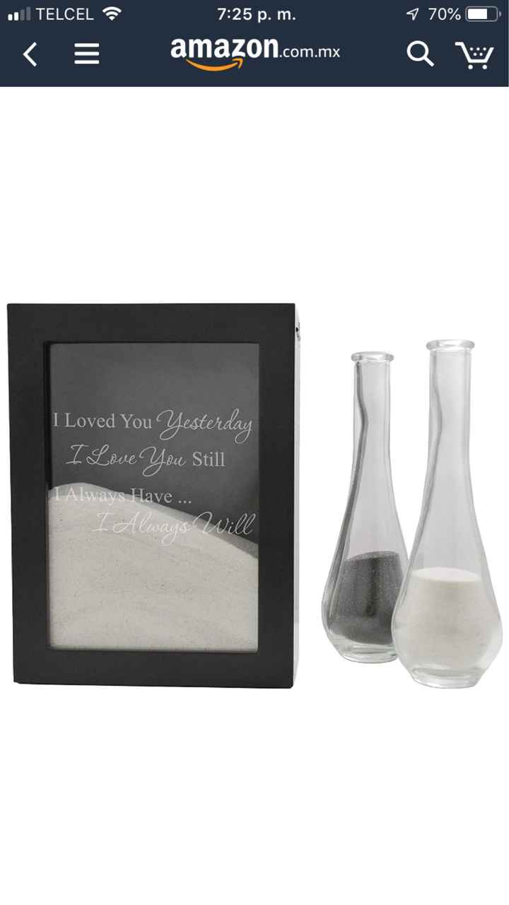 Marco para ceremonia de arena - 1