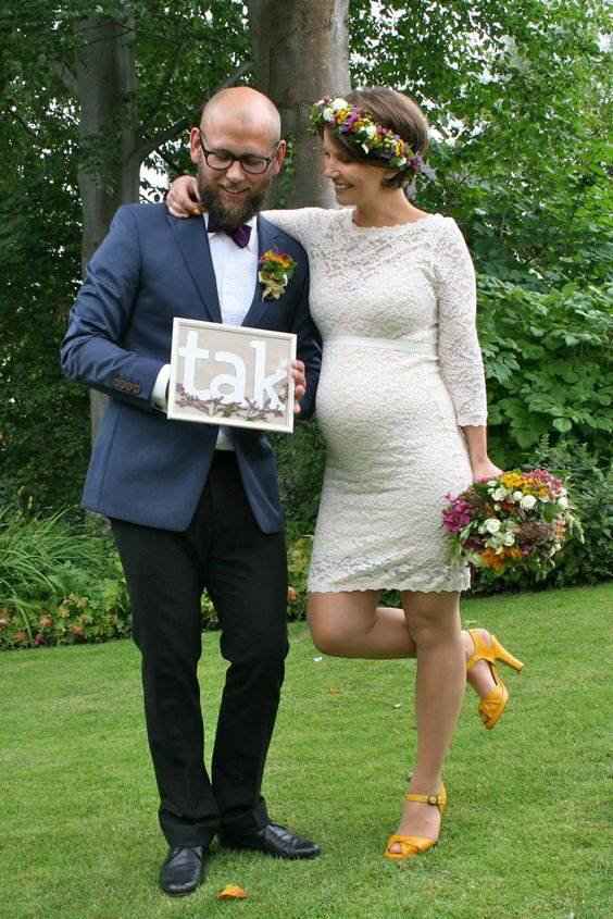 Vestidos para novias embarazadas 😍 - 6