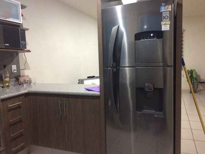 vista desde la puerta del patio!