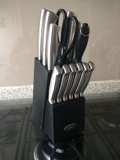 Y el set de cuchillos!!