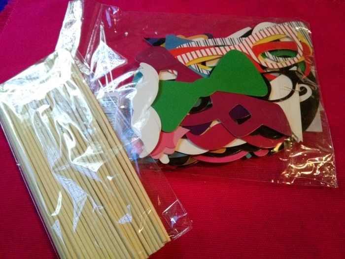 Accesorios para el photobooth