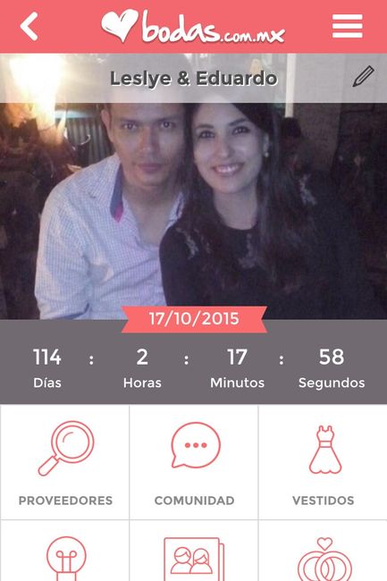 ¿cuántos dias para la boda? - 1