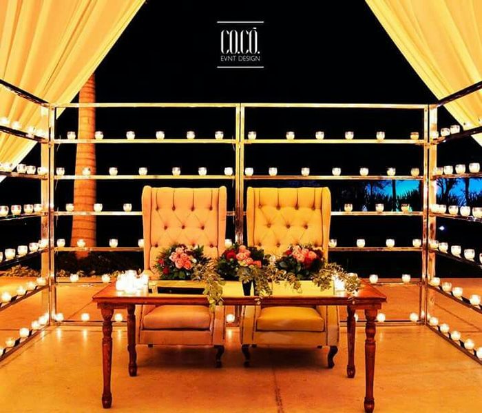  Decoración mesa de novios. - 4