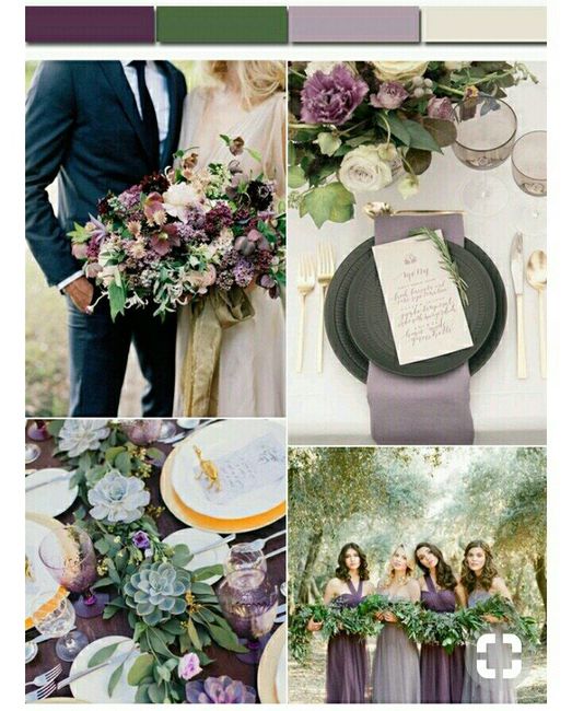  Boda con tonos Lila y lavanda con blanco! - 2