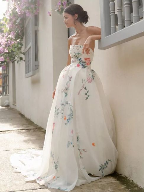 Vestidos con un toque de flores 2