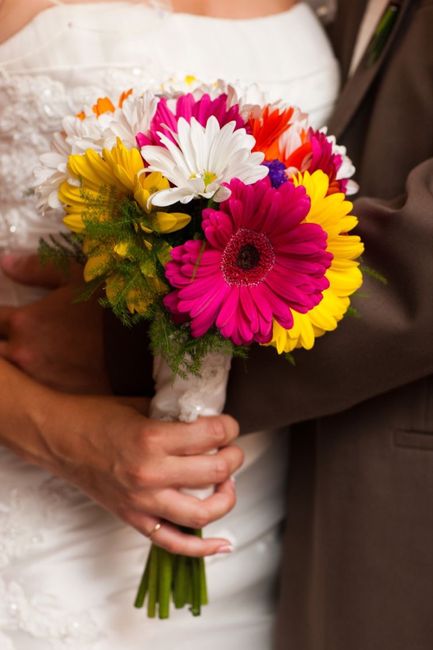 Ramos de novia de gerberas 4