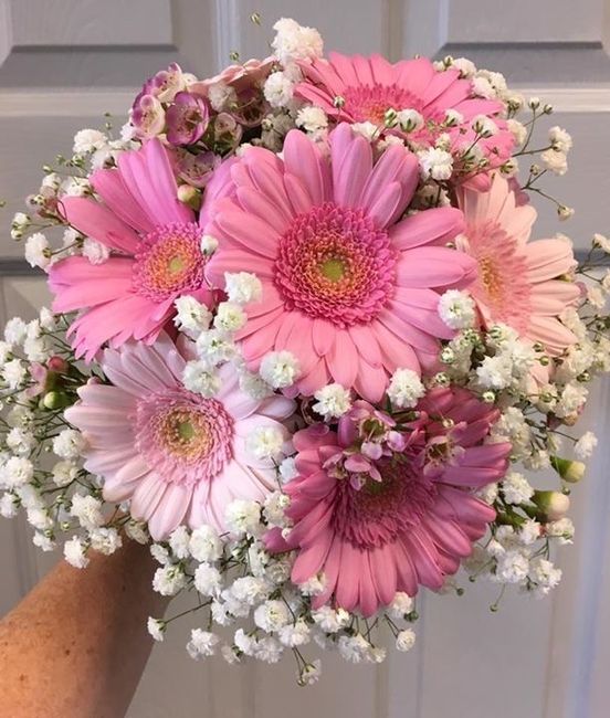 Ramos de novia de gerberas 7