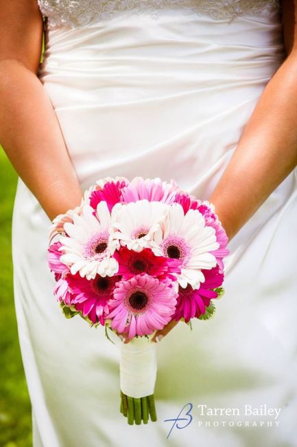 Ramos de novia de gerberas 11