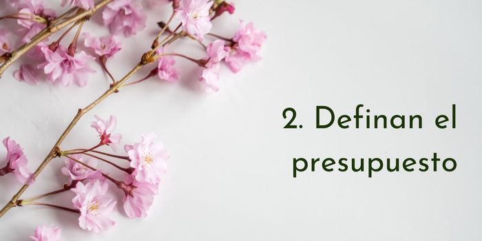 Primeros pasos para organizar la boda 2