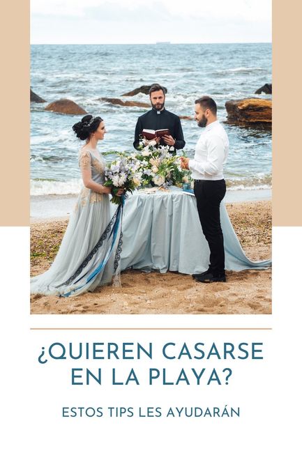 Todo sobre una boda en playa 💒👰🤵‍♂️🏖️🌴 1