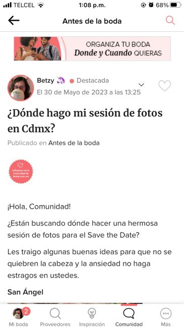 Lugares para sesión de fotos 1