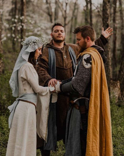 Boda temática: Medieval 13