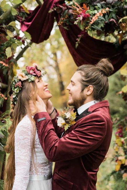 Trajes en color rojo ❤️ 11