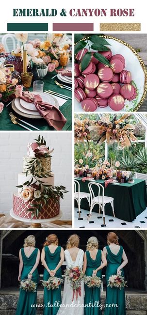 Que tipo de verde les agrada mas para una boda en Octubre? 8