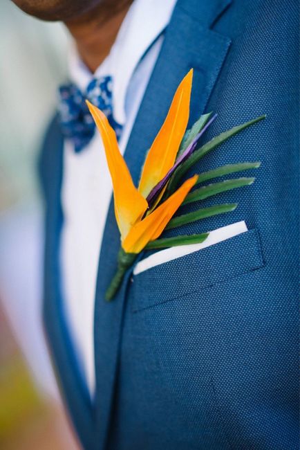 Botonier en color naranja 🧡 7