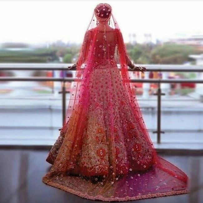 Velos de novia en color rojo ❤️ 7