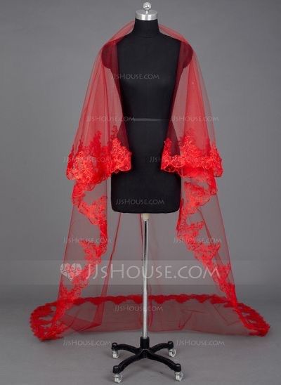 Velos de novia en color rojo ❤️ 10