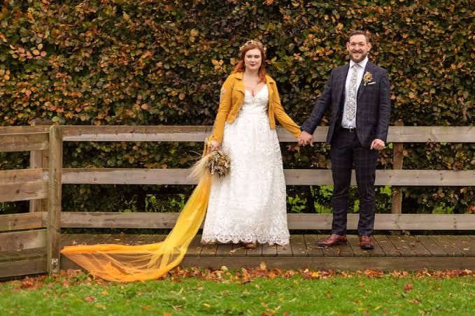 Velos de novia en color amarillo 💛 1