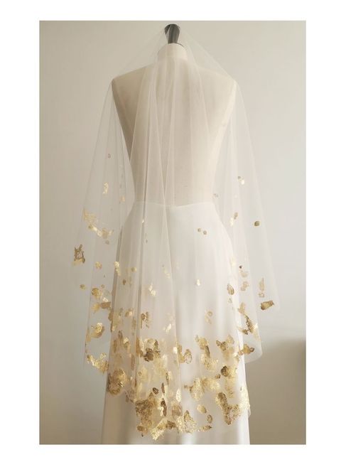 Velos de novia en color amarillo 💛 8