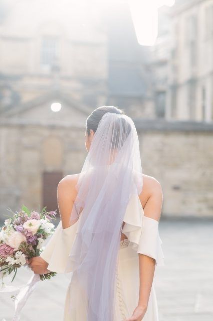 Velos de novia en color morado 💜 14