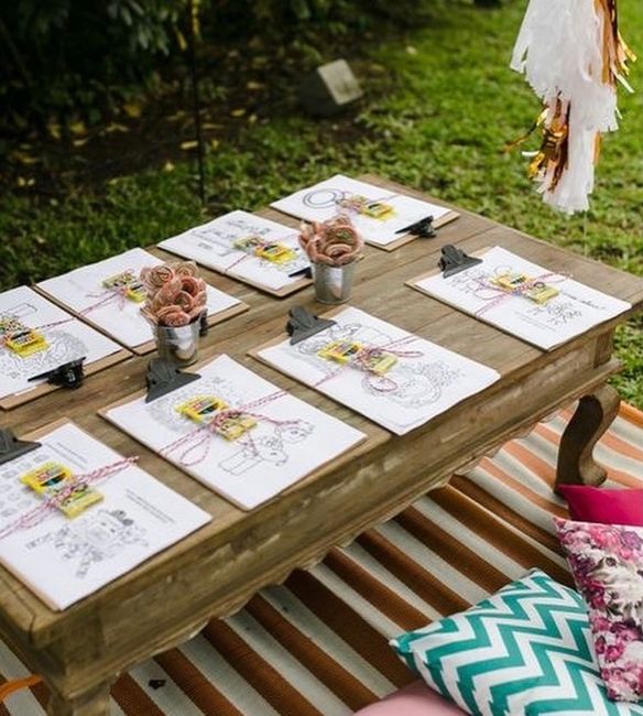 Mesa para niños 🍭🧁🖍️🧸🎀 7