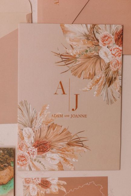 Invitaciones en color naranja 🧡 16