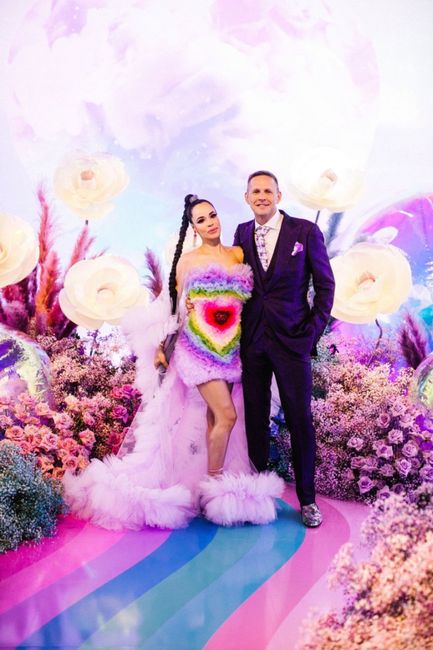 Bodas disruptivas: Stephanie + Brent 🫶🏻🌈🫧 1