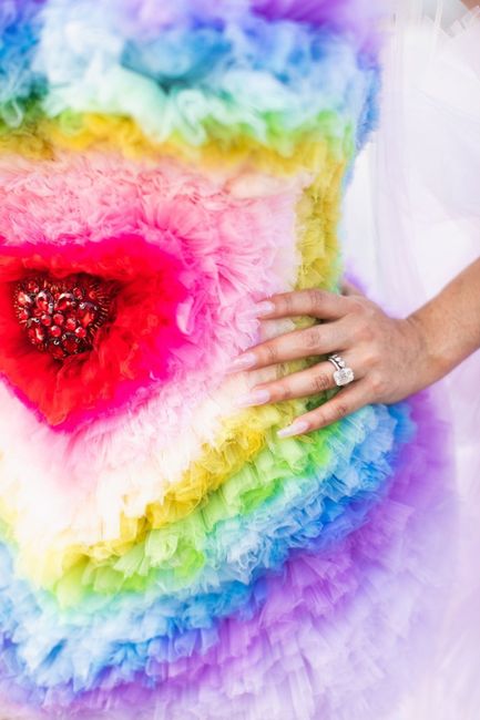 Bodas disruptivas: Stephanie + Brent 🫶🏻🌈🫧 7