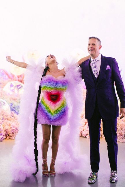 Bodas disruptivas: Stephanie + Brent 🫶🏻🌈🫧 16